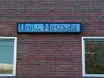 U of Nevada close-up reversed